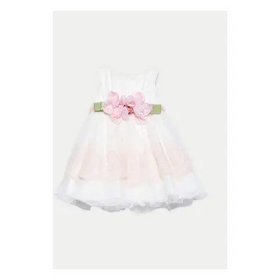 Abel & Lula Sukienka elegancka Écru Regular Fit