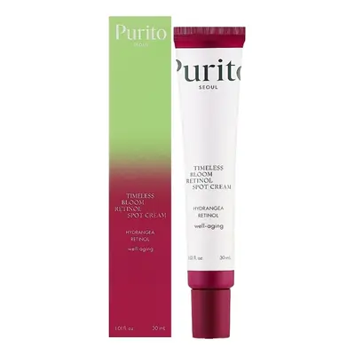 PURITO SEOUL - Timeless Bloom Retinol Spot Cream, Przeciwzmarszczkowy krem z retinolem do stosow