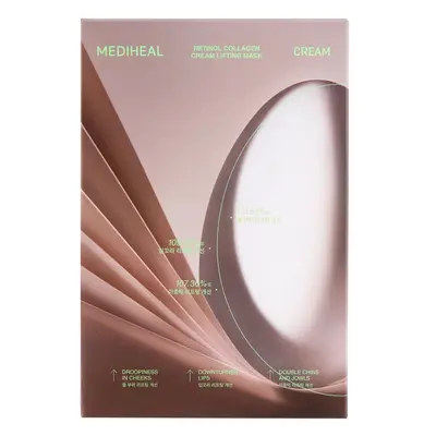 MEDIHEAL - Retinol Collagen Cream Lifting Mask, 30ml