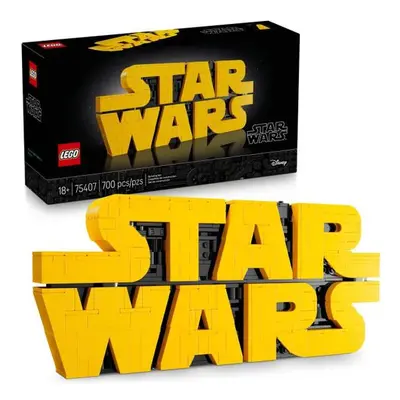 LEGO Star Wars 75407 Logo Star Wars™ zbudowane z klocków