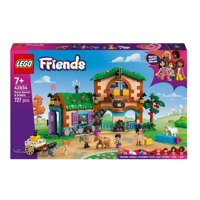 LEGO Friends 42654 Ranczo kucyków i stajnia