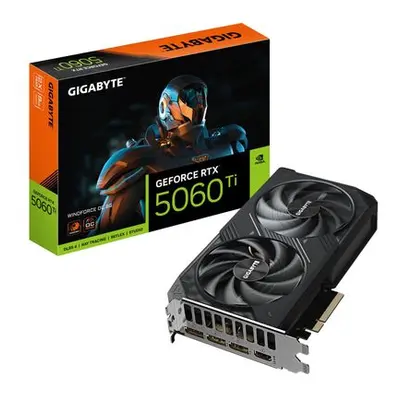 GIGABYTE GeForce RTX 5060 Ti Windforce OC 8GB GDDR7 DLSS4
