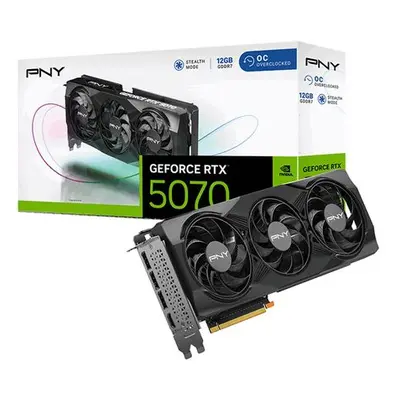 PNY GeForce RTX 5070 OC 12GB GDDR7 DLSS4