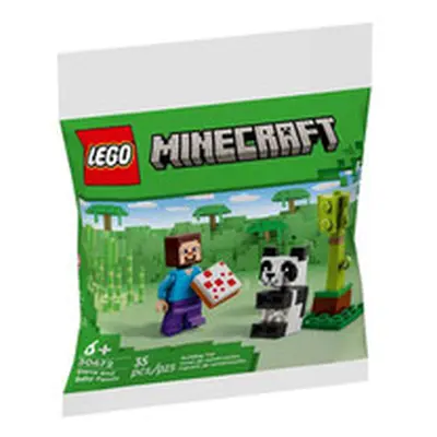 LEGO 30672 Minecraft – Steve i mała panda