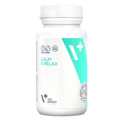 VET EXPERT Calm&Relax - preparat na objawy stresu dla psów i kotów - 30 kaps.