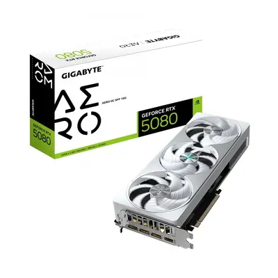 GIGABYTE GeForce RTX 5080 AERO OC SFF 16GB GV-N5080AERO OC-16GD