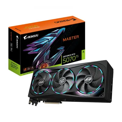 GIGABYTE AORUS GeForce RTX 5070 Ti MASTER 16GB GV-N507TAORUS M-16GD