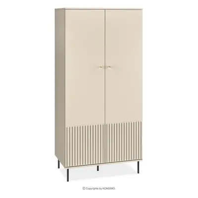 Elegancka szafa w kolorze kremowym DROMA